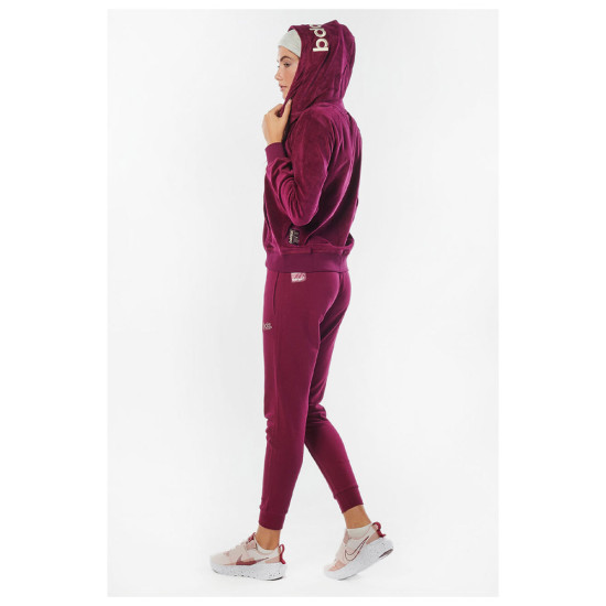 Bodyaction Γυναικεία ζακέτα Women Velour Hoodie